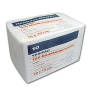 100 St&uuml;ck YPSIPAD 10 x 10 cm Mullkompresse unsteril