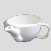 Dr. Junghans Krankentasse Schnabeltasse 2 Henkel 250 ml...