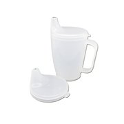 Schnabelbecher Schnabeltasse mit 1 Griff 2 Deckel (4/12...