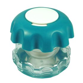 Dr. Junghans Tablettenm&ouml;rser Ergo Grip t&uuml;rkis / blau-gr&uuml;n