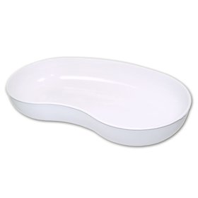 Nierenschale Brechschale Kunststoff wei&szlig; ca. 24 cm