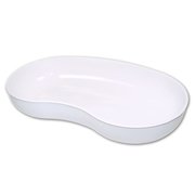 Nierenschale Brechschale Kunststoff wei&szlig; ca. 24 cm