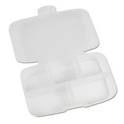 Original Buchsteiner Pillendose Tablettenbox wei&szlig;...