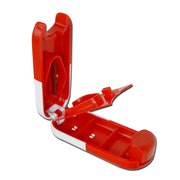 Kombi-Tablettenteiler / Pillendose mit Aufbewahrung...