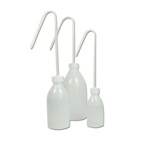 Set: 3 x Laborflasche Spritzflasche leer aus Kunststoff f&uuml;r 100, 250 und 500 ml