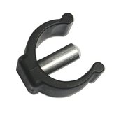 Rebotec Simplex Gehstock Aluminium weinrot Fritzgriff Derbygriff h&ouml;henverstellbar