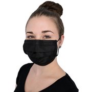 50 St&uuml;ck Medizinische Gesichtsmaske schwarz black...