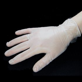 100 St&uuml;ck Vinyl-Untersuchungshandschuhe Einmalhandschuhe puderfrei Gr. M