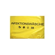 DEISS Infektionsw&auml;schesack gelb-transparent mit...