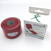 Gatapex Kinesiology-Tape rot Baumwollgewebe 5 cm x 5,5 m