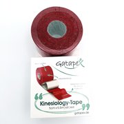 Gatapex Kinesiology-Tape rot Baumwollgewebe 5 cm x 5,5 m