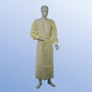 10 St&uuml;ck Besucherkittel Einweg-Kittel gelb